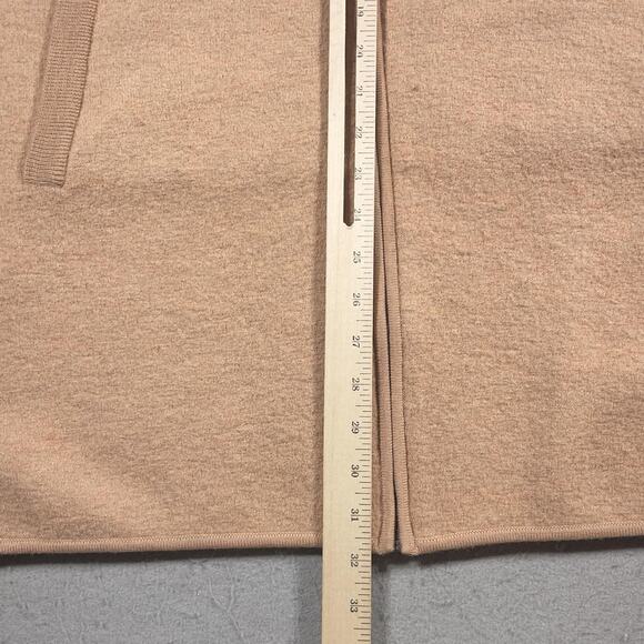 Madewell Coat Womens Medium Wool Full Zip Merino Long Cardigan Jacket Pockets - Picture 6 of 9